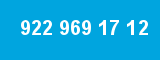 922 969 17 12